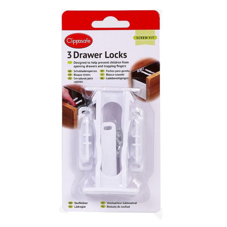Picture of O71-0460- 6 CUPBOARD AND DRAWER LOCKS -EASILY FITTED TO HELP